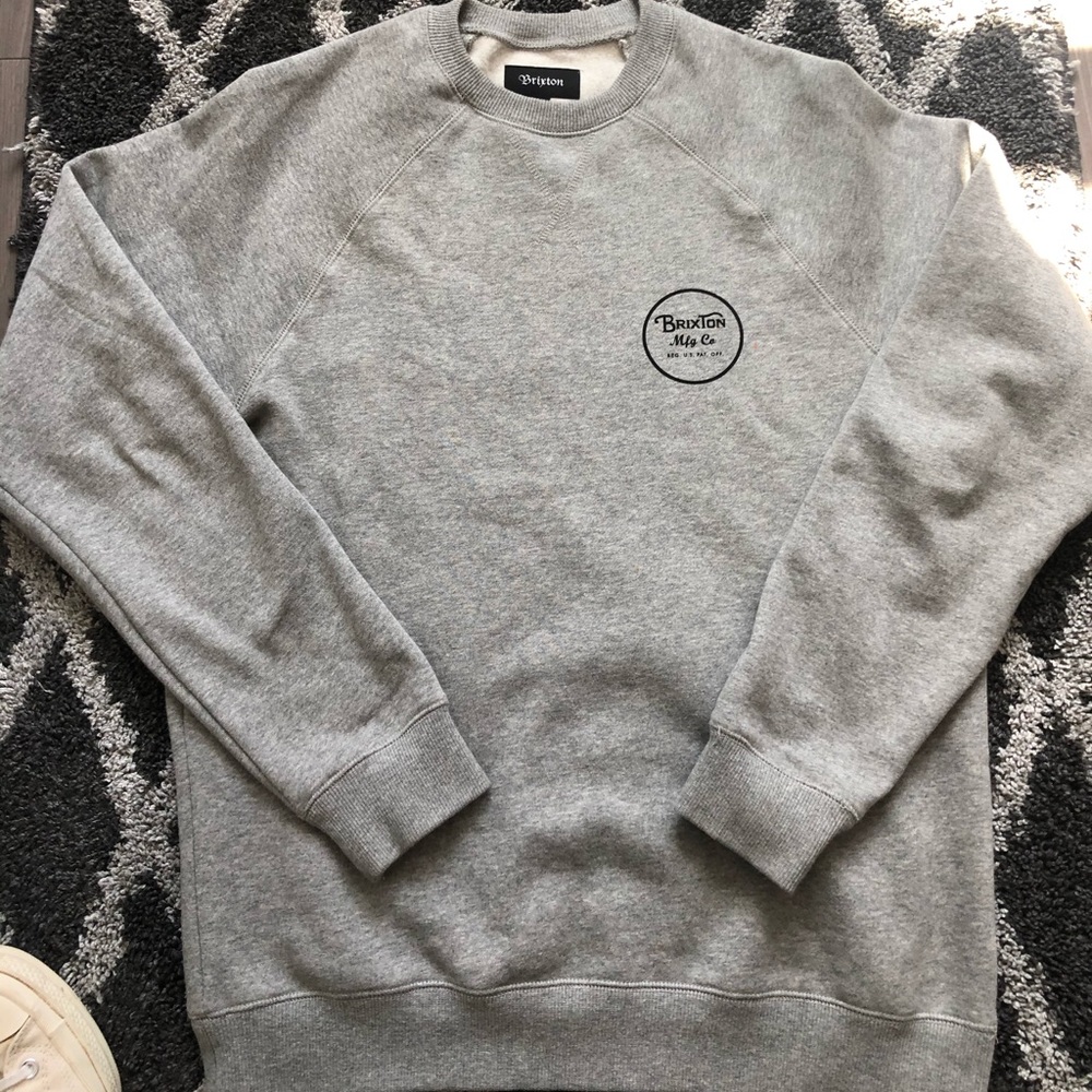 Brixton Gray Sweatshirt